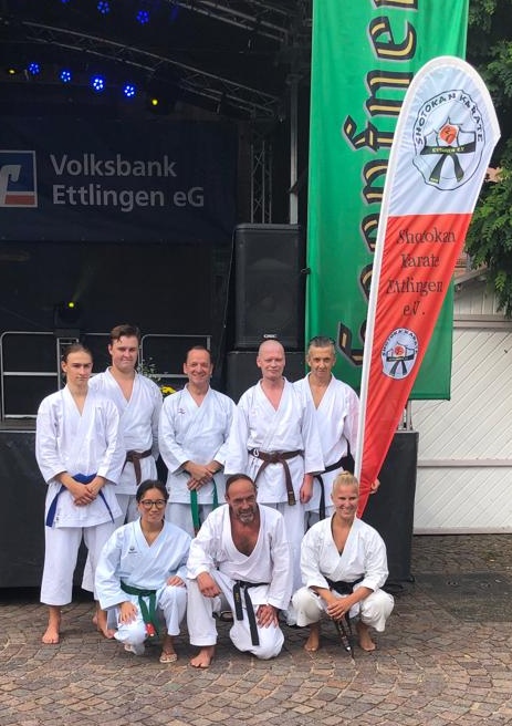Vorführung auf dem Ettlinger Marktfest 2022