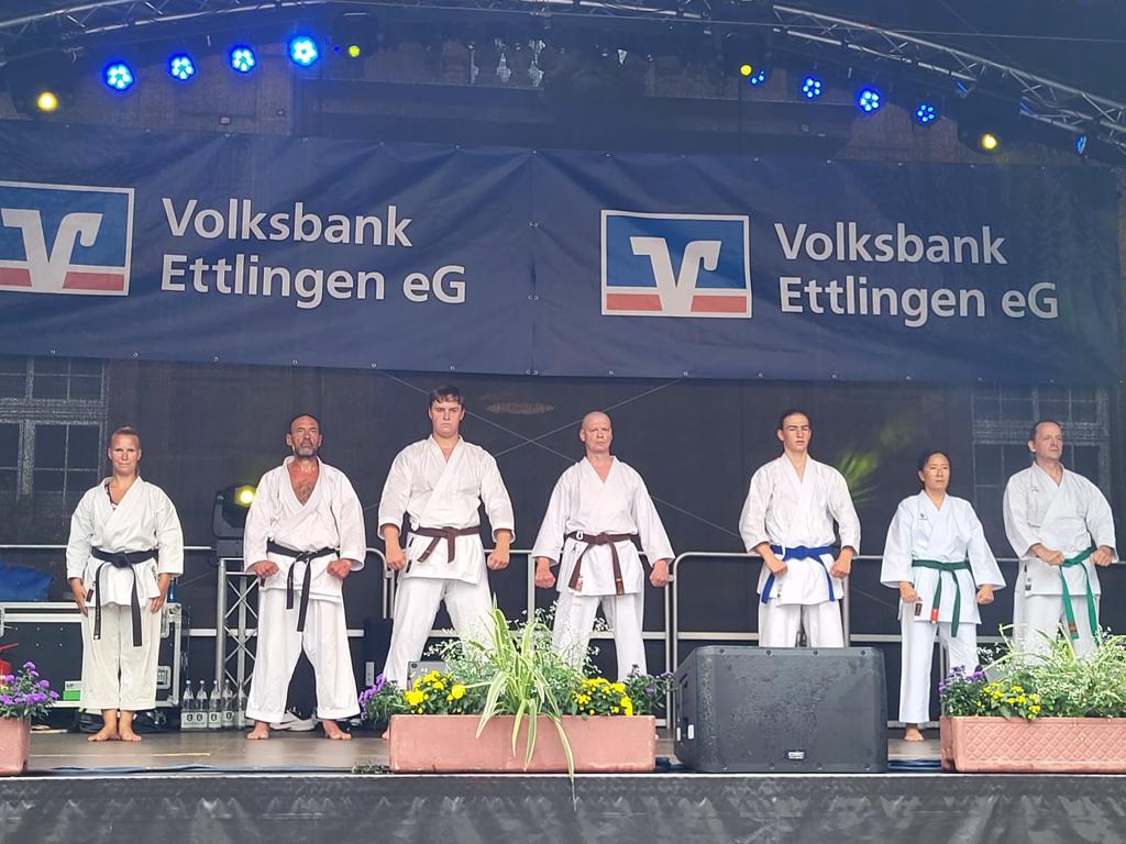 Vorführung auf dem Ettlinger Marktfest 2022