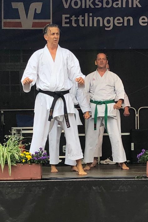 Vorführung auf dem Ettlinger Marktfest 2022