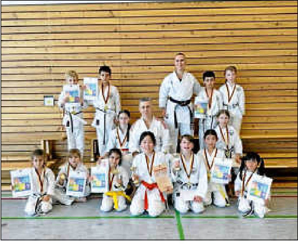 Kinderfördertraining des Karateverbands Baden-Württemberg